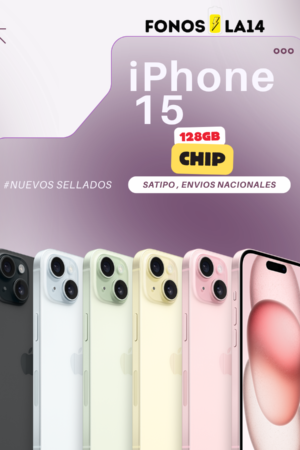 iPhone 15 128GB Chip Físico