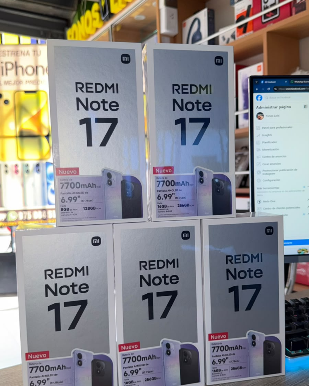 Redmi Note 17 128GB/6Ram